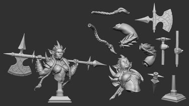 Goblin Queen Bust